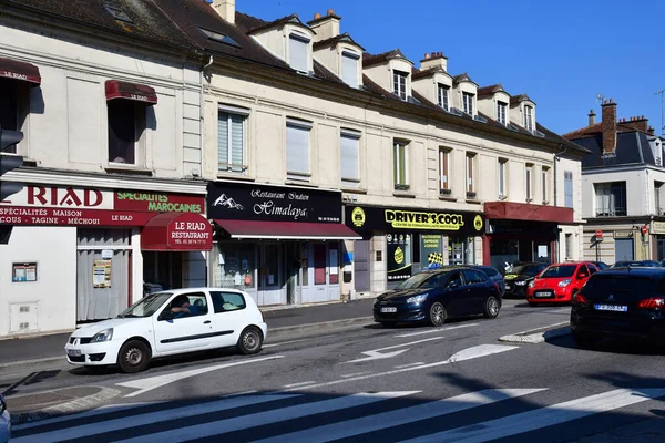 Poissy Frankreich Juli 2020 Das Stadtzentrum — Stockfoto