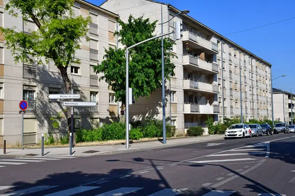 Poissy Francia Julio 2020 Centro Ciudad — Foto de Stock