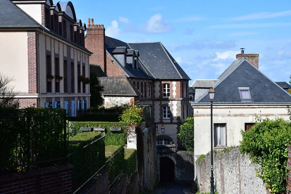 Honfleur France August 2020 Picturesque City Summer — 图库照片