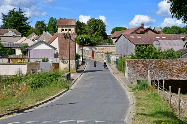 Longuesse França Agosto 2020 Pitoresca Aldeia Verão — Fotografia de Stock