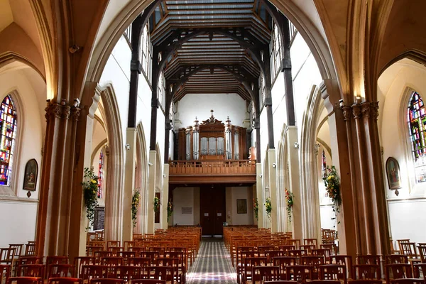 Cabourg Francia Ottobre 2020 Chiesa Saint Michel — Foto Stock