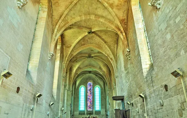 Saint Jean Aux Bois France April 2017 Notre Dame Church — Stock Photo, Image