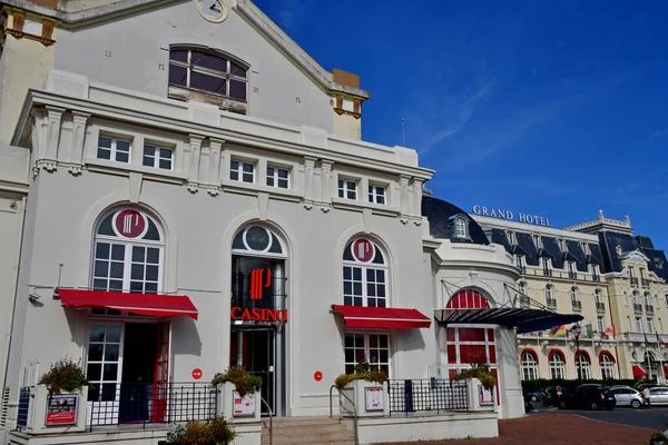 Cabourg Francia Octubre 2020 Casino Cerca Del Grand Hotel — Foto de Stock