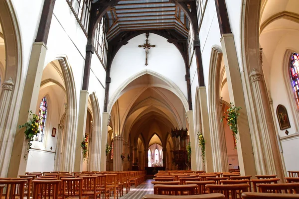 Cabourg France Octobre 2020 Église Saint Michel — Photo