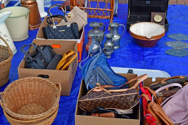 Cabourg France October 2020 Flea Market — 스톡 사진