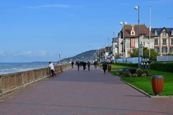 Cabourg França Outubro 2020 Pitoresca Cidade Outono — Fotografia de Stock