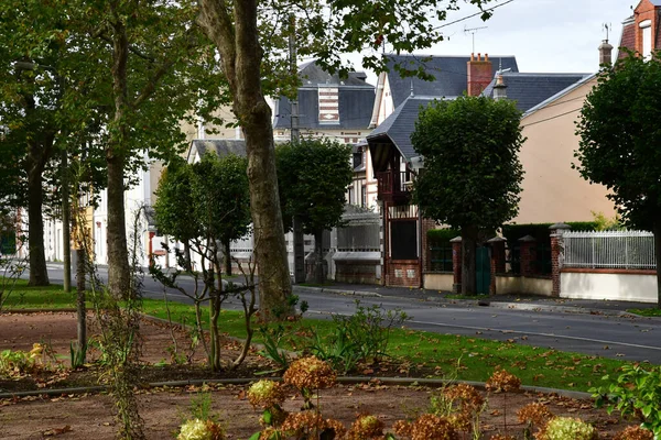 Cabourg Francja Października 2020 Malownicze Miasto Jesienią — Zdjęcie stockowe