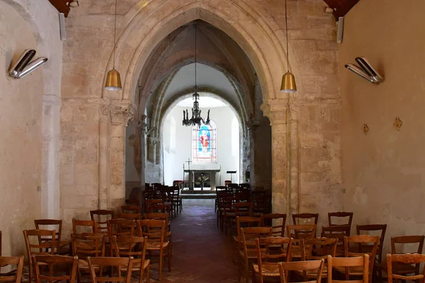 Hardricourt France August 2020 Saint Germain Church — Stock Photo, Image