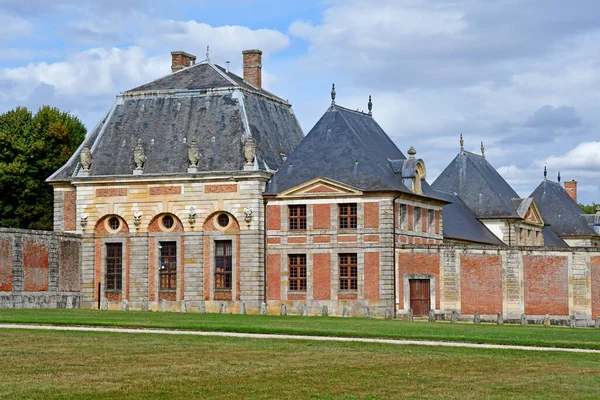 Vaux Vicomte France August 2020 Historic Castle Stable — стоковое фото