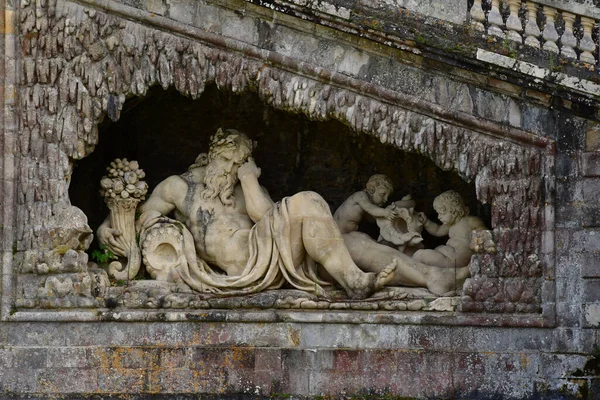 Vaux Vicomte France August 2020 Historical Castle Park — Stock Photo, Image