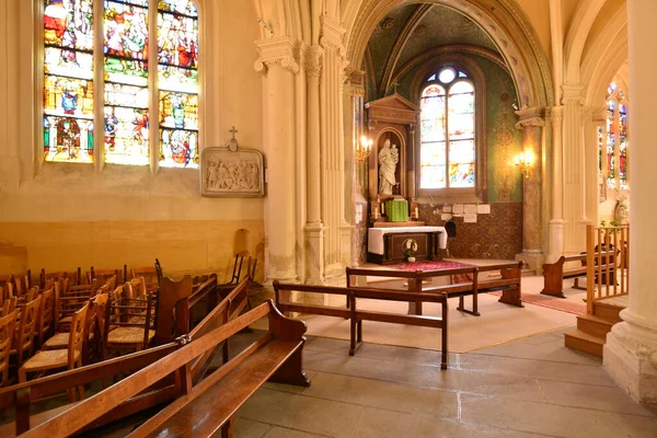 Triel Sur Seine France June 2020 Historical Saint Martin Church — Stock Photo, Image