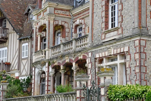 Cabourg Francia Octubre 2020 Una Pintoresca Casa Huéspedes — Foto de Stock