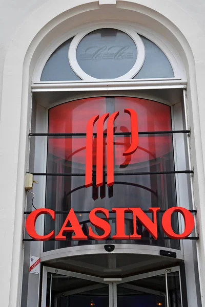 Cabourg Francia Octubre 2020 Casino Cerca Del Grand Hotel —  Fotos de Stock