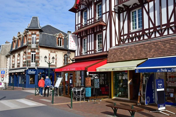 Cabourg Frankrike Oktober 2020 Den Pittoreska Staden Hösten — Stockfoto