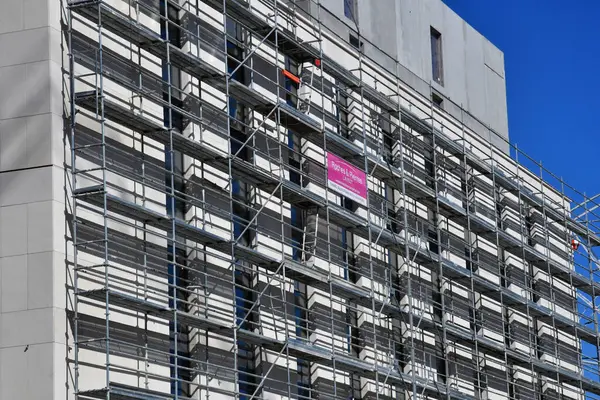 Tours France July 2020 Building Site Rue Nationale — Stock Photo, Image