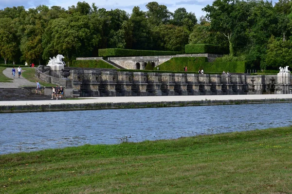 Vaux Vicomte França Agosto 2020 Parque Histórico Castelo — Fotografia de Stock