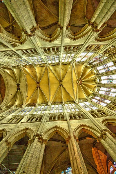 Beauvais France April 2017 Higher Gothic Choir Cathedral World — Stock Photo, Image