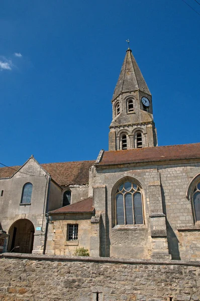 Bouconvillers Francia Abril 2017 Pintoresca Iglesia — Foto de Stock