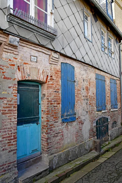 Honfleur France Août 2020 Ville Pittoresque Été — Photo