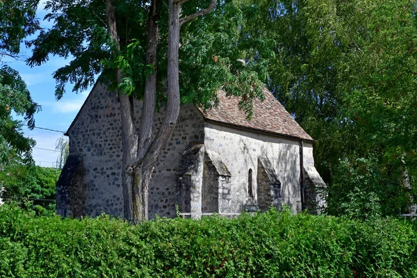 Milly Foret France August 2020 Saint Blaise Des Simples Chapel — 图库照片