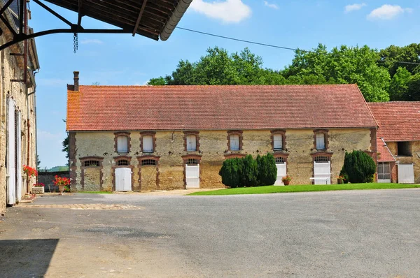 Boury Vexin France April 2017 Farm Picturesque Village — 图库照片