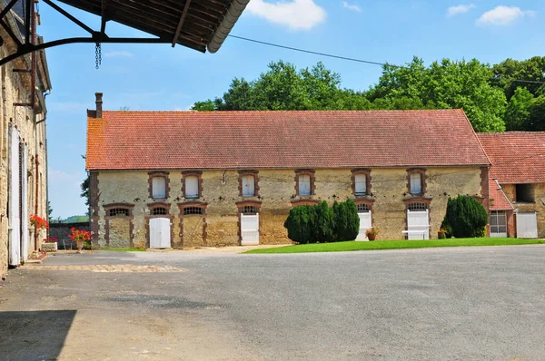 Boury Vexin France April 2017 Ферма Мальовничому Селі — стокове фото