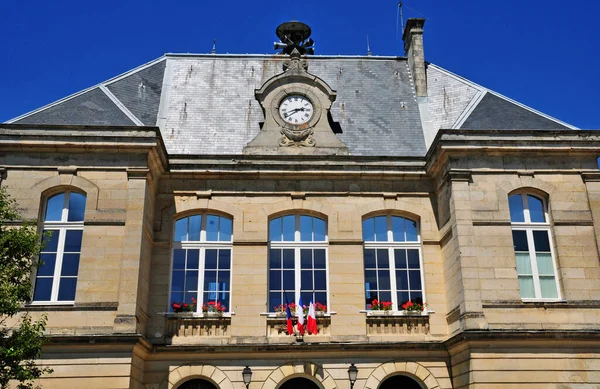 Pierrefonds Frankrijk April 2017 Het Stadhuis — Stockfoto