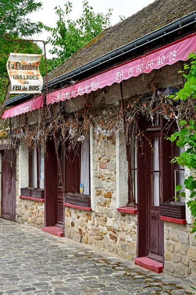 Barbizon France August 2020 Bar Picturesque Village — Stock Photo, Image