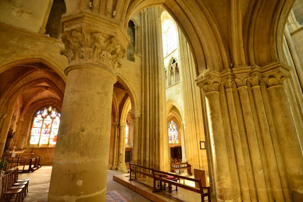 Triel Sur Seine Francia Giugno 2020 Storica Chiesa San Martino — Foto Stock