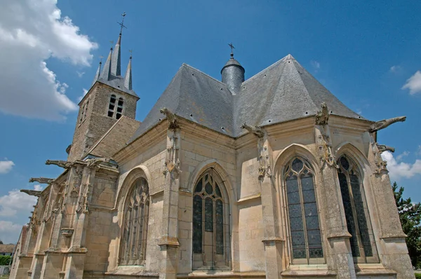 Ришбур Франция Апреля 2017 Церковь Святого Георгия — стоковое фото
