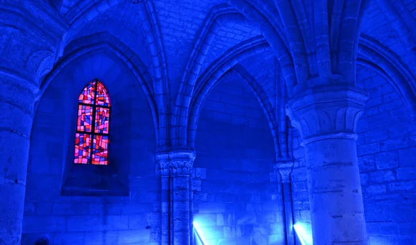 Saint Jean Aux Bois France Avril 2017 Église Notre Dame — Photo