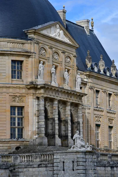 Vaux Vicomte Frankrijk Augustus 2020 Het Historische Kasteel Gebouwd Door — Stockfoto