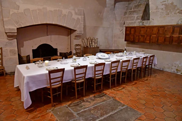 Vaux Vicomte Francia Agosto 2020 Sala Pranzo Dei Servi Nello — Foto Stock