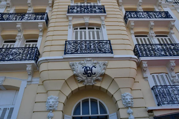 Cabourg Frankrijk Oktober 2020 Het Grand Hotel Een Beroemd Luxehotel — Stockfoto