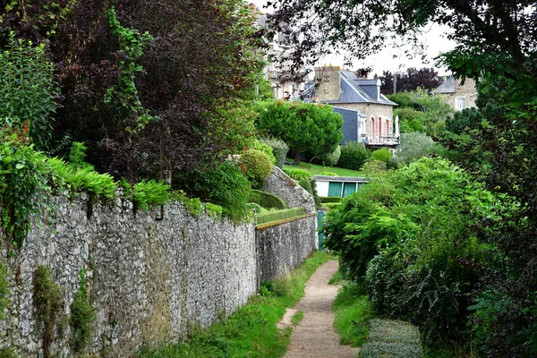 Cancale Francja Wrzesień 2020 Malowniczy Dom — Zdjęcie stockowe