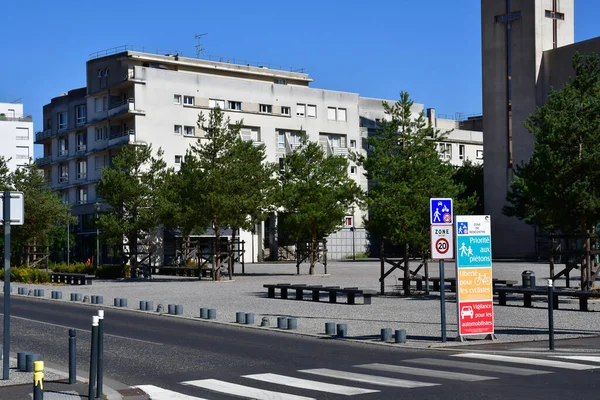 Cergy França Agosto 2020 Distrito Hauts Cergy — Fotografia de Stock