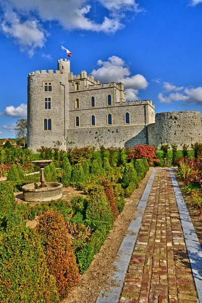 Hardelot Plage France Avril 2017 Château Construit Xiie Siècle — Photo