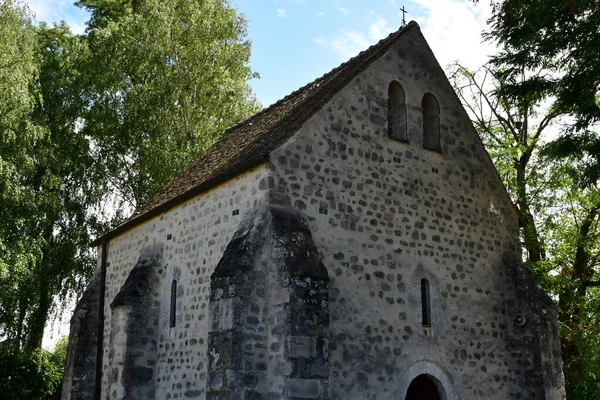 Milly Foret France August 2020 Saint Blaise Des Simples Chapel — 图库照片