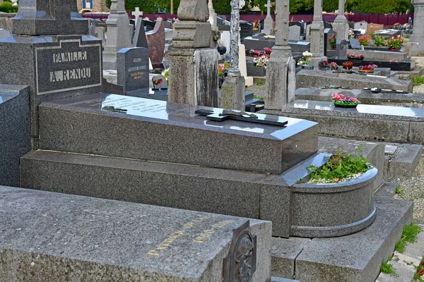 Saint Malo Francia Septiembre 2020 Cementerio — Foto de Stock