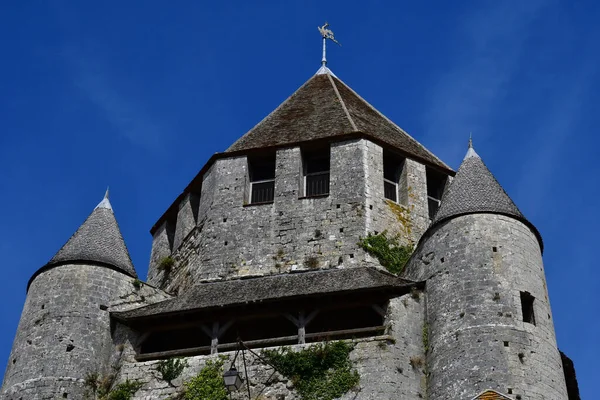 Provins France August 2020 Вежа Цезарів — стокове фото