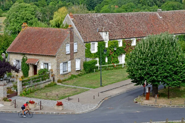 Blandy Les Tours Francia Agosto 2020 Pittoresco Villaggio — Foto Stock