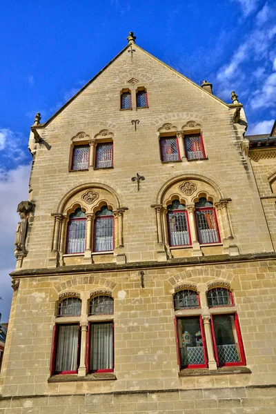 Amiens França Abril 2017 Uma Antiga Casa Centro Cidade — Fotografia de Stock