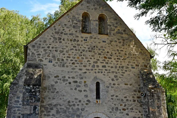 Milly Foret フランス 2020年8月21日 12世紀に建てられたサン ブライス シンプルな礼拝堂 — ストック写真
