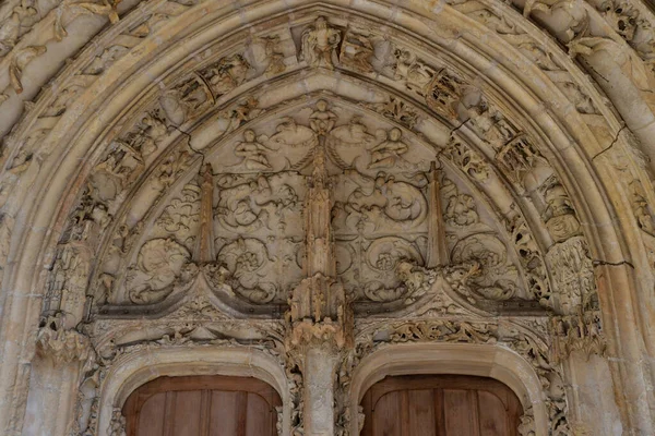 Poissy França Julho 2020 Igreja Colegial — Fotografia de Stock