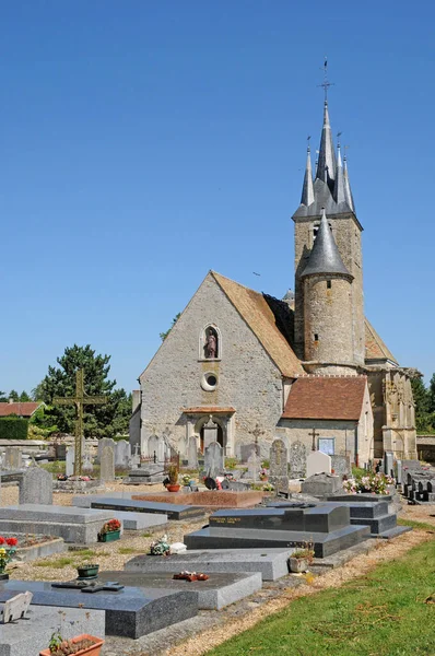 Richebourg France April 2017 Saint Georges Church — Stock Photo, Image