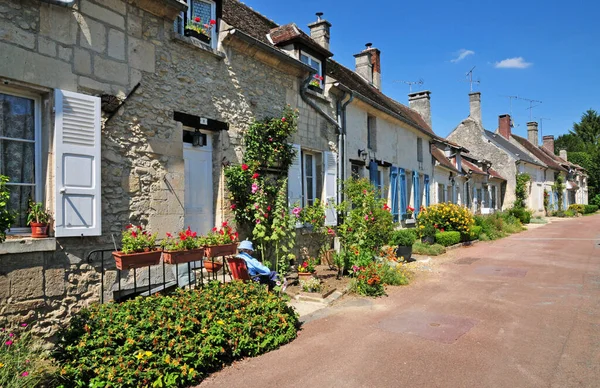 Saint Jean Aux Bois Frankrijk April 2017 Het Pittoreske Dorpje — Stockfoto