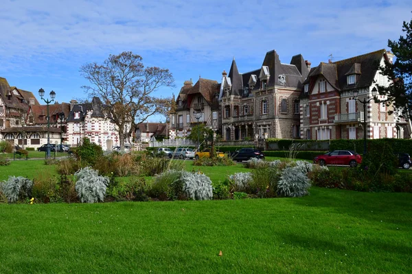 Cabourg Francie Října 2020 Malebné Město Podzim — Stock fotografie