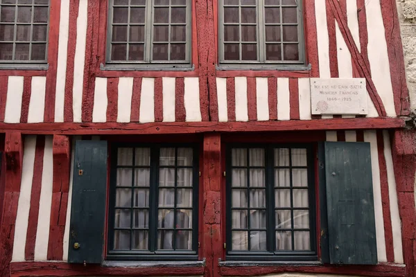 Honfleur France August 2020 Erik Satie House — Stock Photo, Image