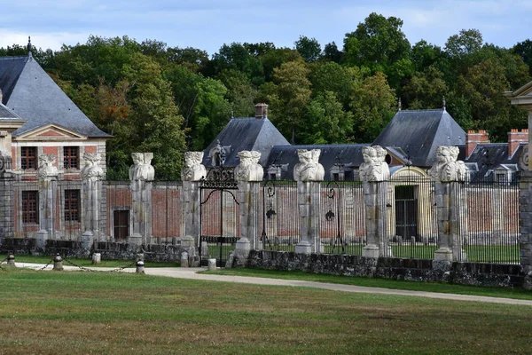 Vaux Vicomte France August 2020 Historical Castle Built Nicolas Fouquet — Stock Photo, Image