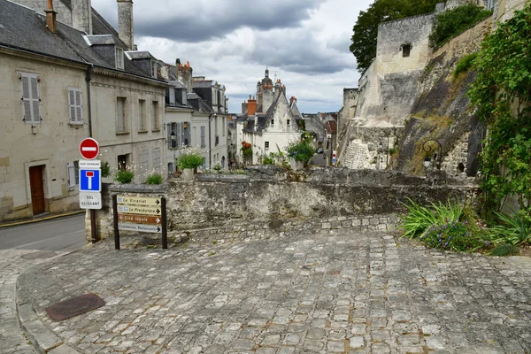 Loches Francia Luglio 2020 Città Estate — Foto Stock